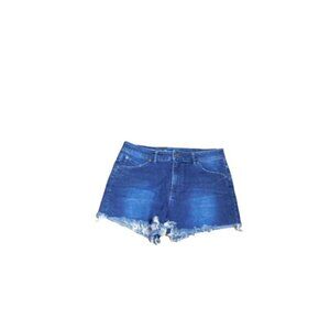 Volcom Size 9 Juniors High Waisted Denim STRETCH Jean Shorts